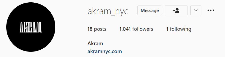 Akram NYC: At the Intersection of the Future of Fashion and Technology