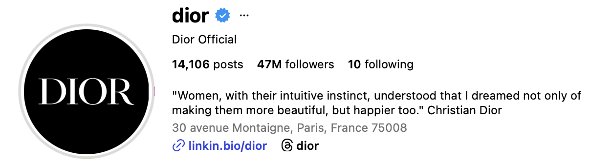 Alaïa chez Dior
