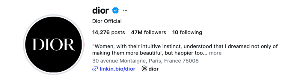 Anderson for Dior&nbsp;Couture